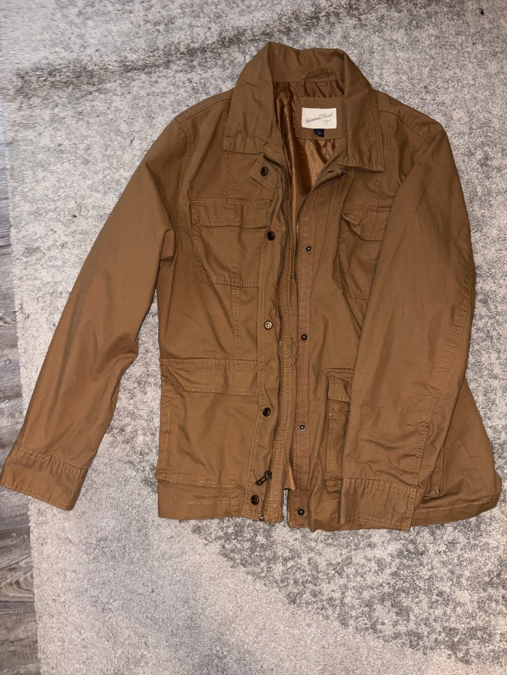 Brown Casual Field Jacket - universal thread